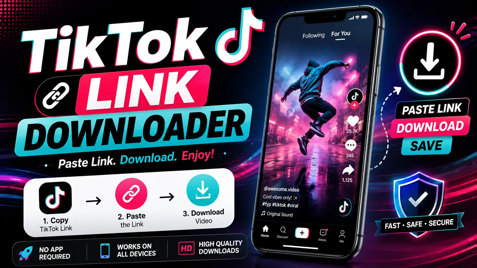 TikTok Link Downloader