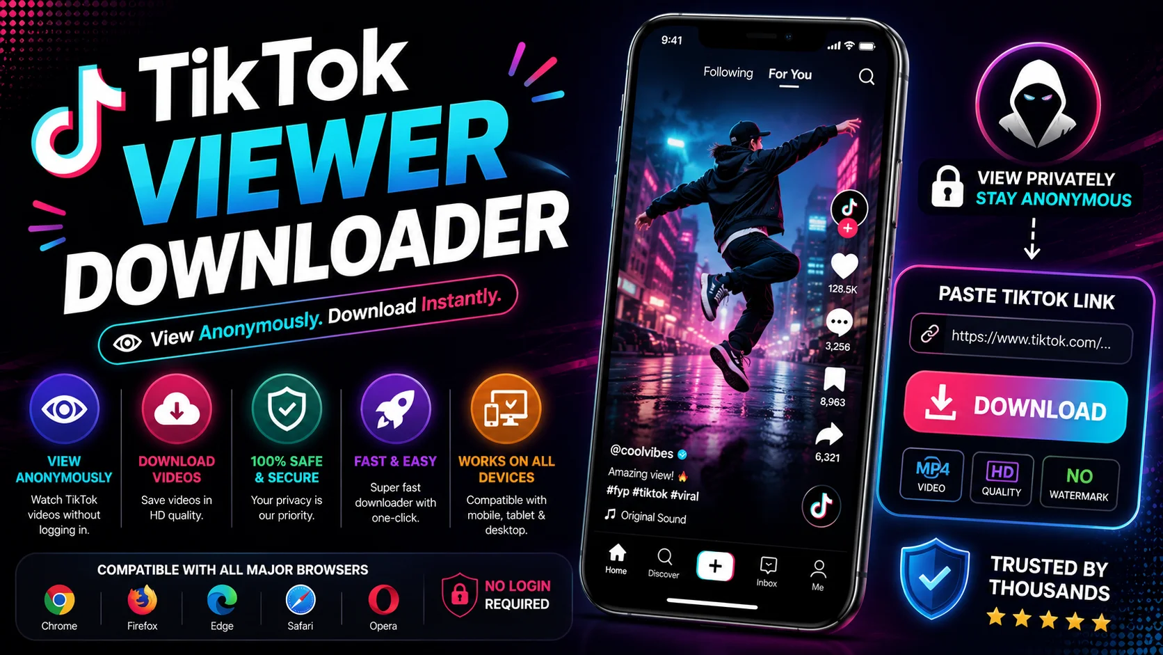 TikTok Viewer Downloader